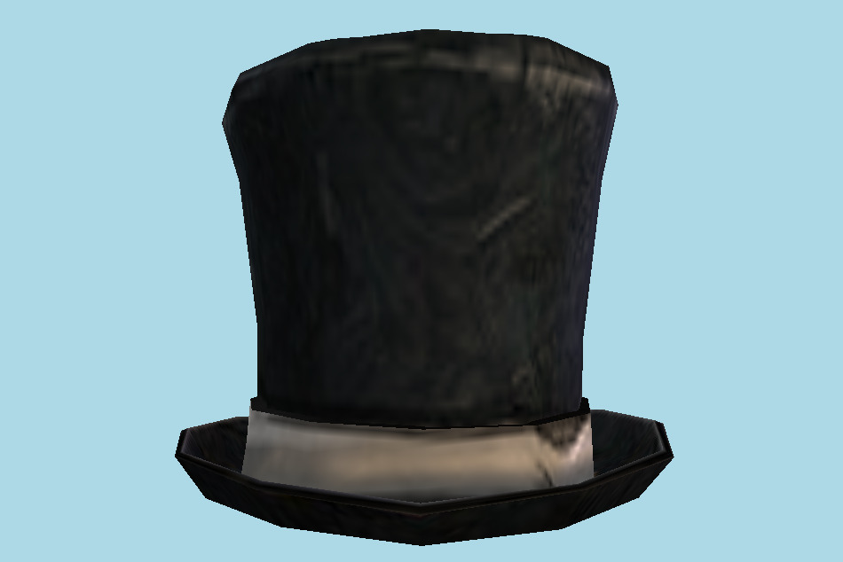 Borderlands 2 Top Gentry Hat 3d model