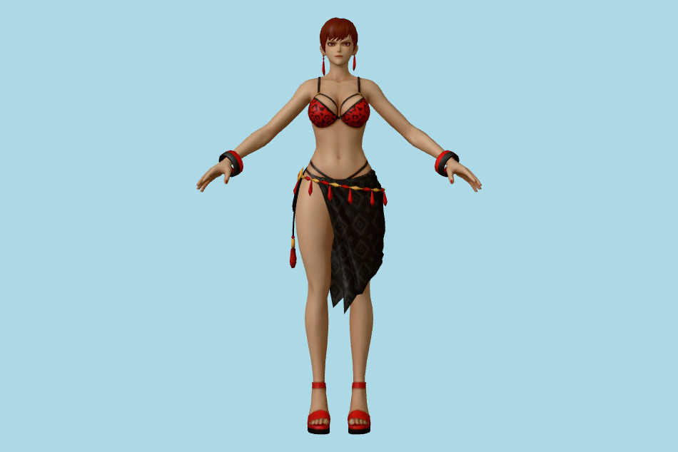 King of Fighters: All Star - KOF Vice (bikini) 3d model