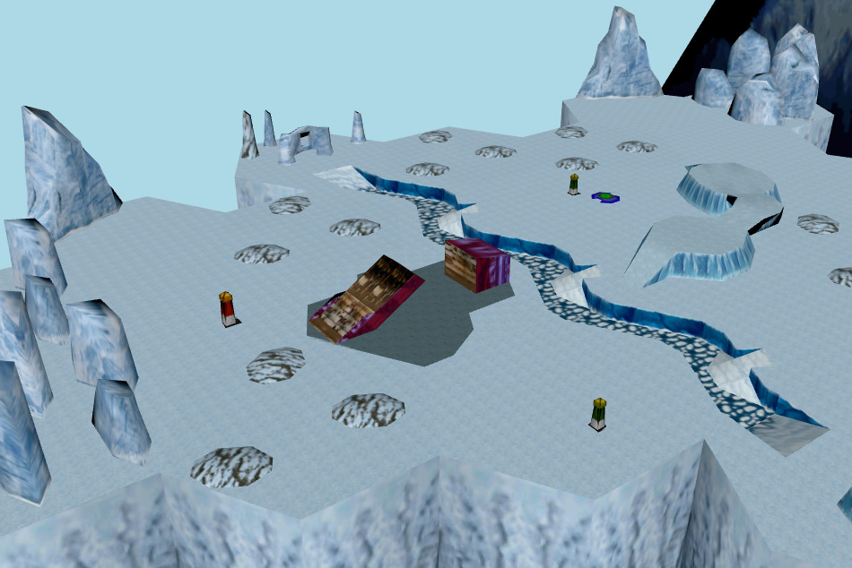 Twisted Metal 2 Levels Antarctica 3d model