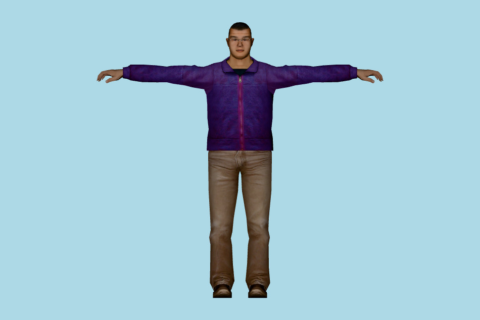 Urban Man 3d model