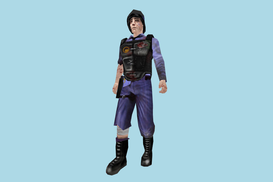 Barney HL MDL 3d model