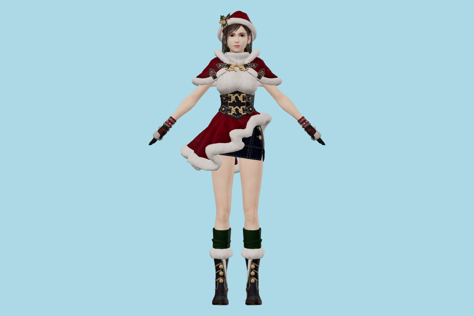 Final Fantasy Ever Crisis - FFVII Tifa (Fairy of the Holy Flame) 3d model