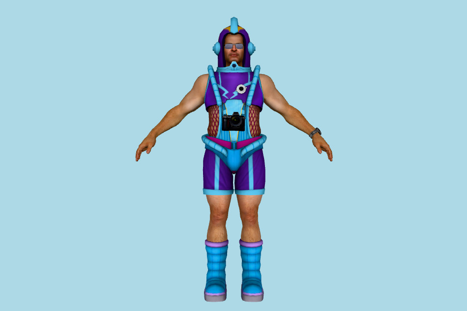 Frank West Space Suit 3d model