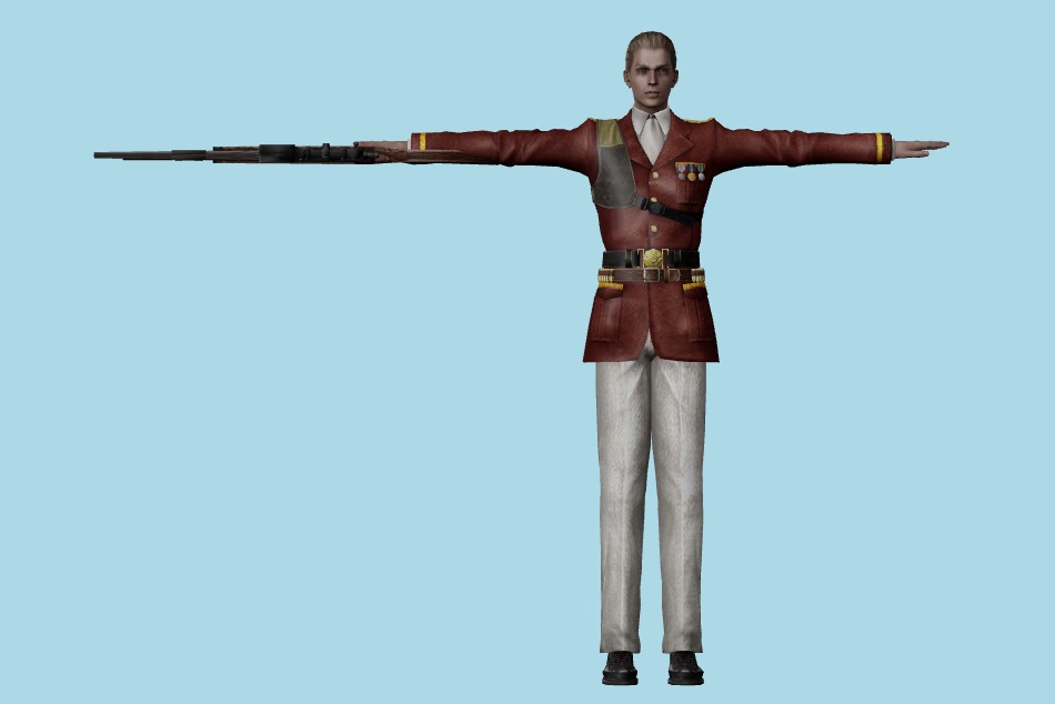 Resident Evil: Chronicles - Characters Pack 3d model