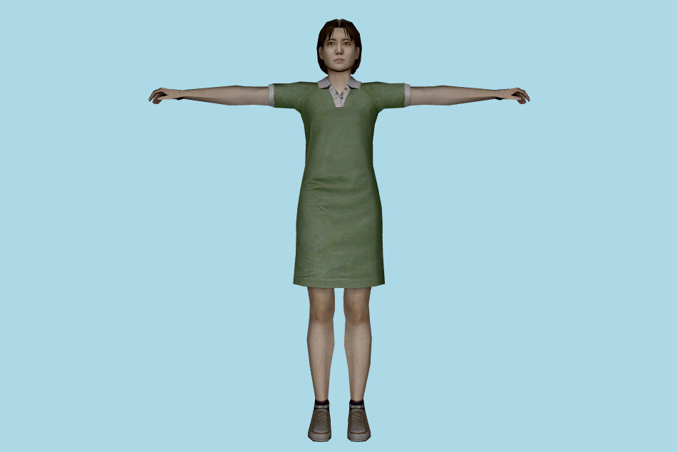 Yoko Suzuki 3d model