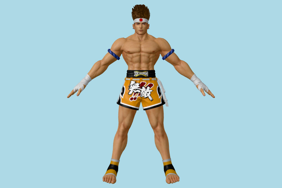 KOF XIV - Joe 3d model