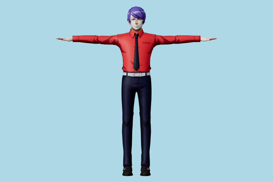 Tokyo Ghoul Re Birth - Shuu Tsukiyama 3d model