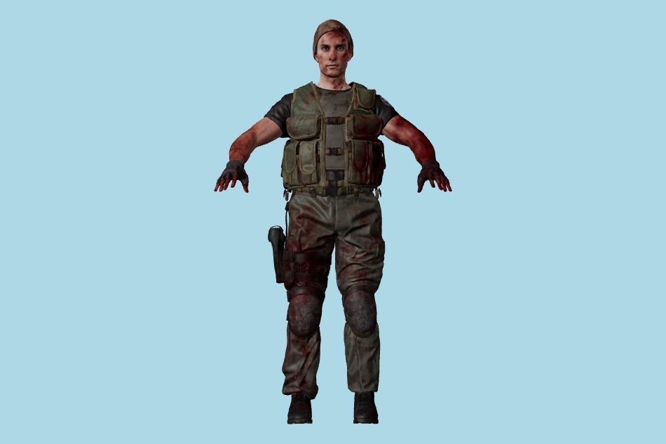 Resident Evil 3 (Remake) - RE3 Murphy Seeker 3d model