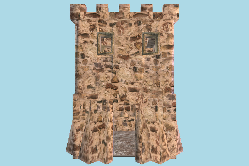 Little Tower 3d model