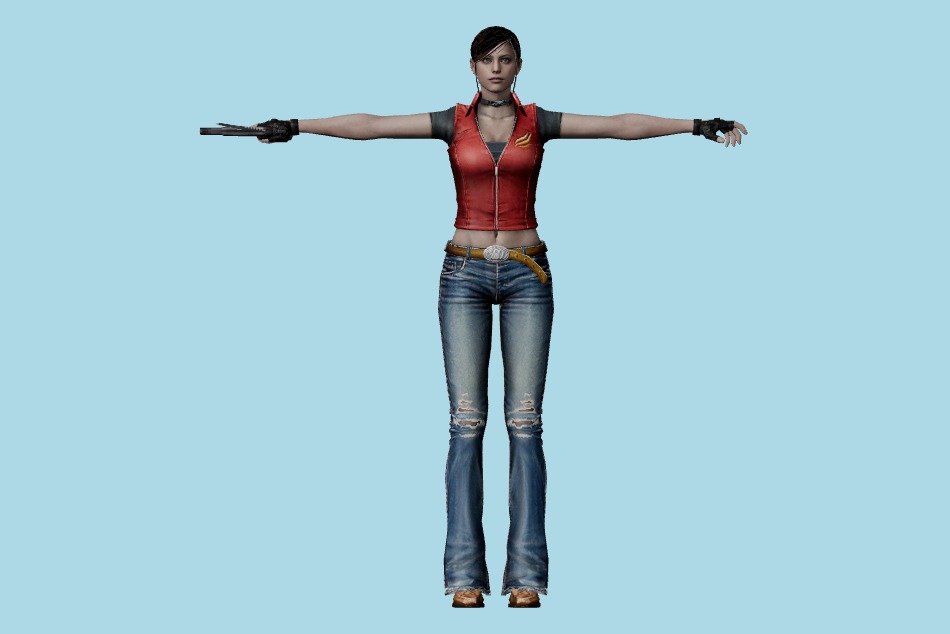 Resident Evil: Chronicles - Redfields Pack 3d model