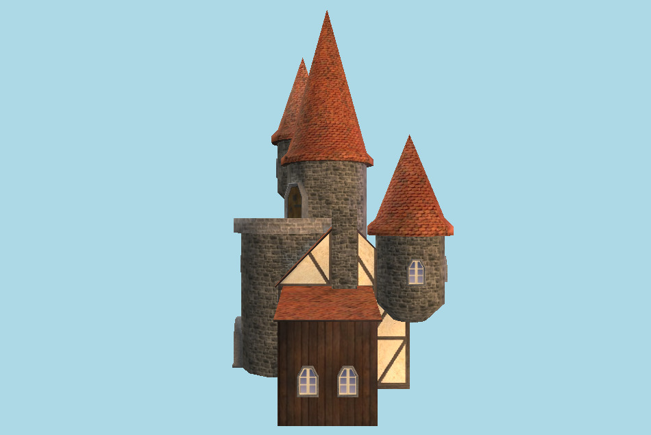Castle 3d model