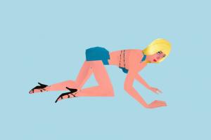 Blond Girl mdl, hlmdl, halflife, characters, animated, summer, beach