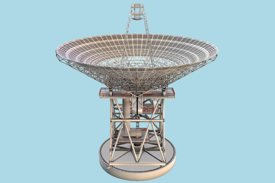 Satellite 3d model