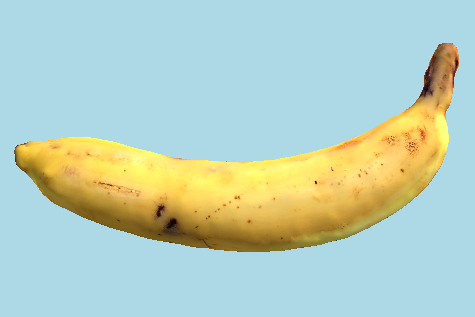 Banana 3d model
