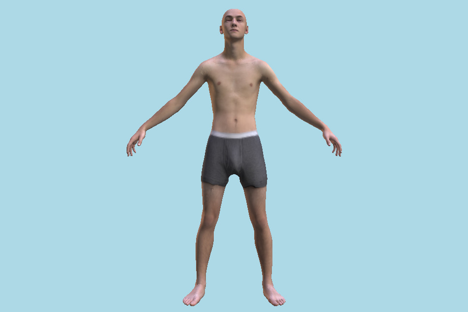 Man 3d model
