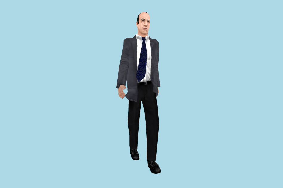 Scientist HL MDL 3d model
