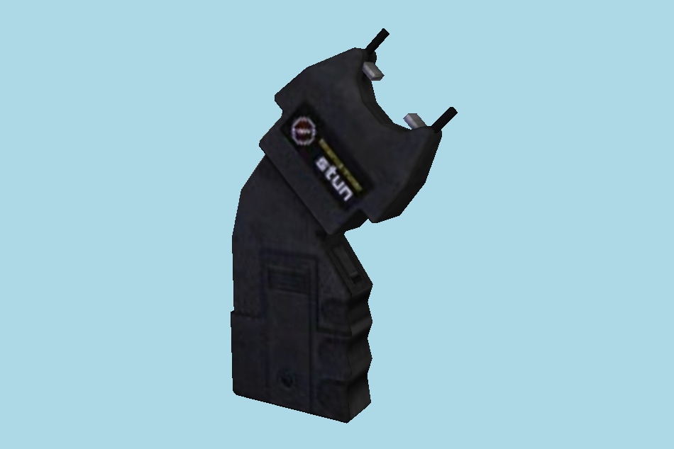 Dead Rising Stun Gun 3d model