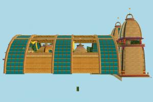 City bsp, building, room, internal, sonic, house, structure, fun, play, cartoon