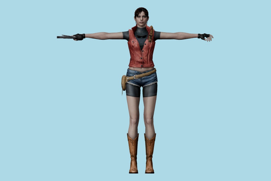 Resident Evil: Chronicles - Redfields Pack 3d model