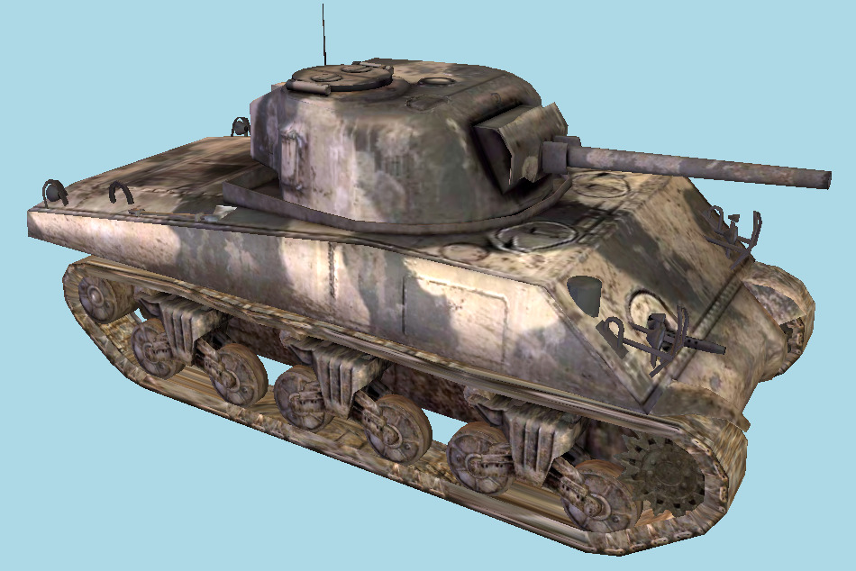 Military Tank 3d model