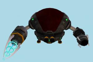 Drekmech robot, monster, toon