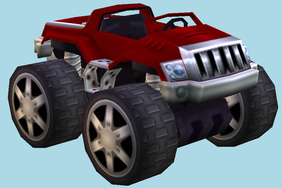 CTR Crash Tag Team Racing Car 3d model