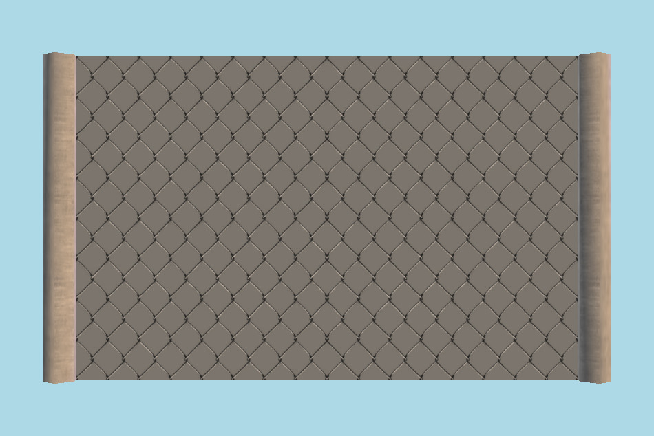 Fence 3d model