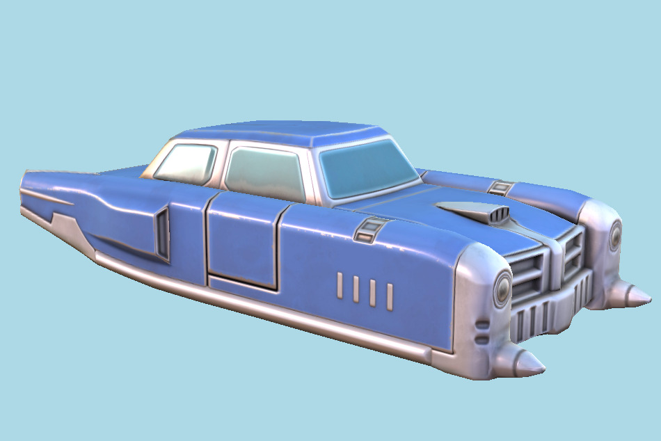 Fallout Car 3d model