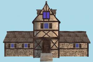 House house, home, building, medieval, build, apartment, flat, residence, domicile, structure