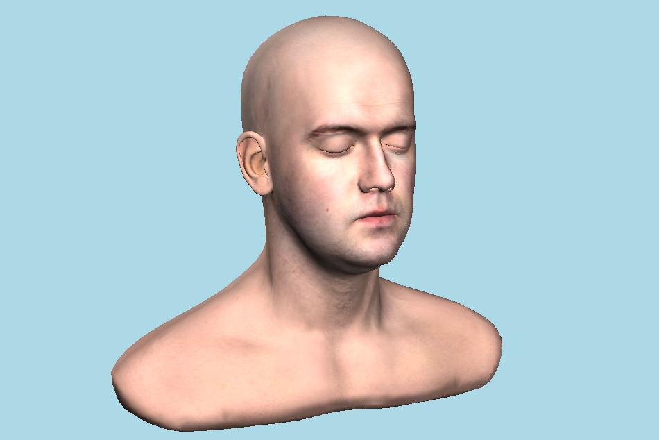 Lee Perry Smith Head 3d model