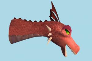 Dragon Head dragon, head, animal, animals