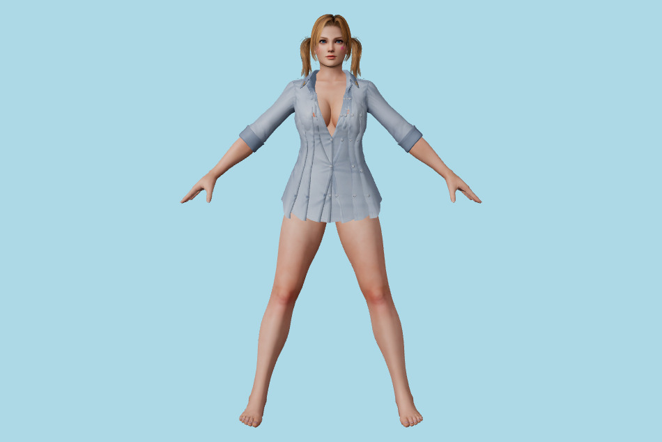 Rise and Shine Blouse - Tina 3d model