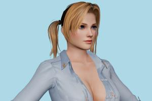 Tina Tina Armstrong, Rise and Shine, hentai, girl, woman, female, people, human, xna, characters, rigged