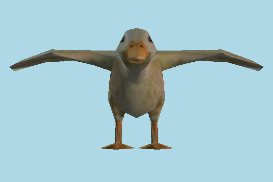 Duck 3d model