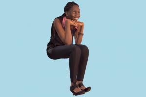 Woman Sitting Woman-Sitting