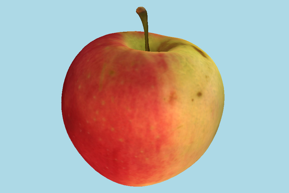 Apple 3d model