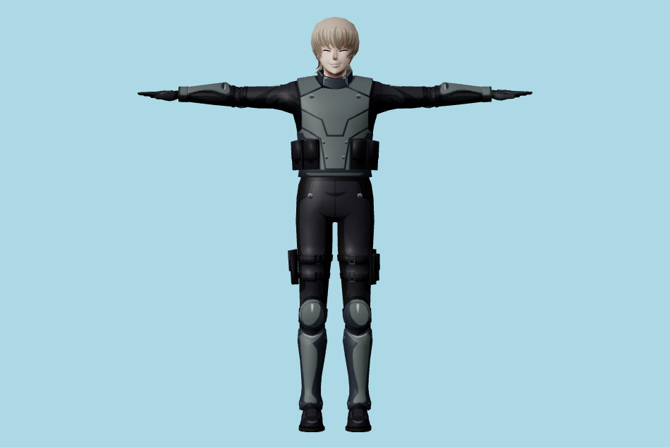 Tokyo Ghoul Re Birth - Kuramoto Itou 3d model