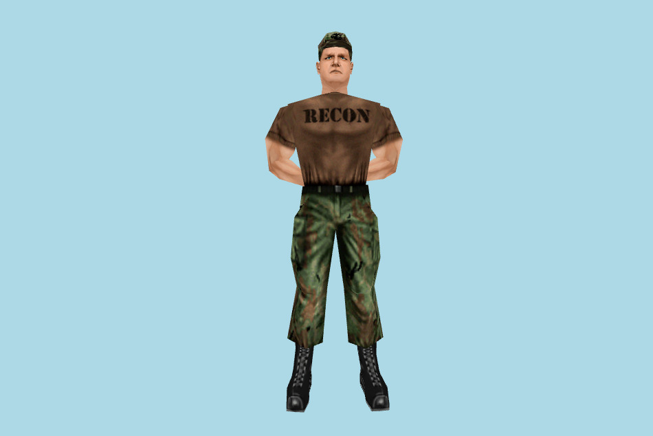 Recruit HL MDL 3d model