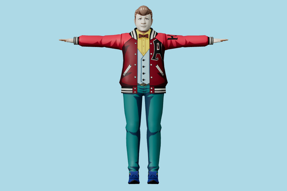 Tokyo Ghoul Re Birth - Enji Koma 3d model