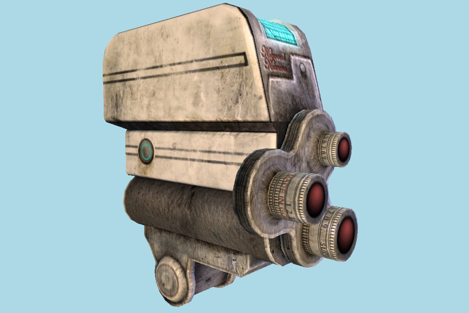 Batman: Arkham Asylum Camera 3d model