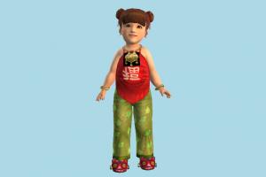 Little Girl kid, child, children, baby, young, girl, cute, female, woman, people, human, character