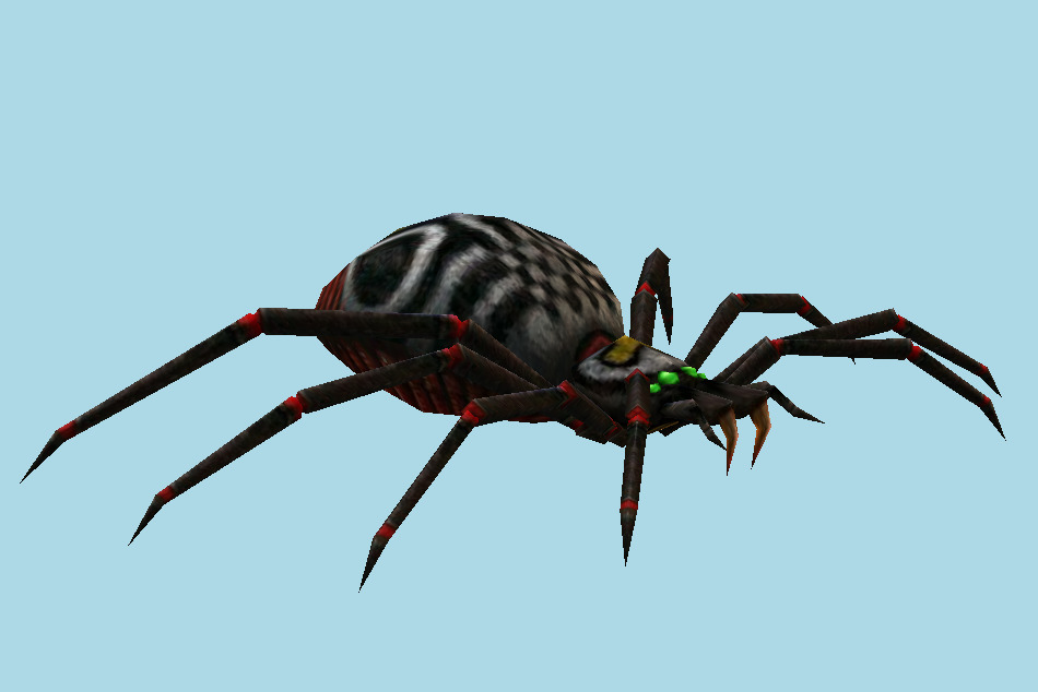 Zelda Capital Skulltulla 3d model