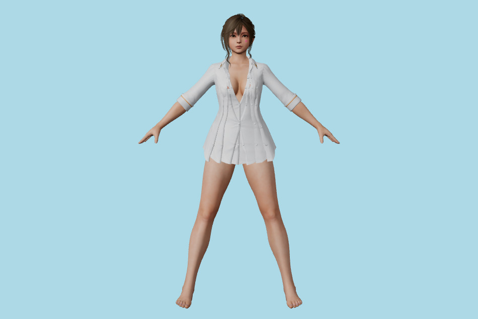 Rise and Shine Blouse - Misaki 3d model