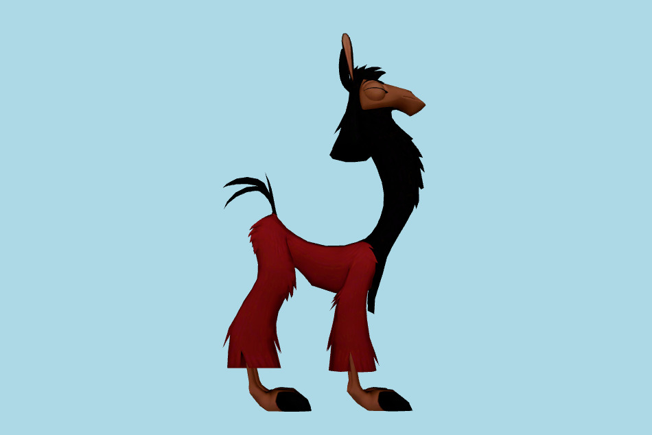 Emperor Kuzco 3d model