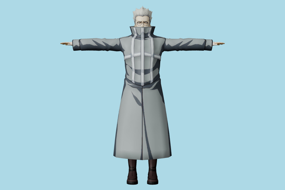 Tokyo Ghoul Re Birth - Hachikawa Ch 3d model