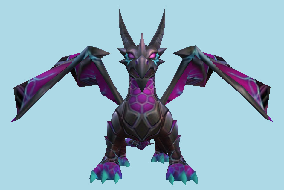 Summoners War Dragon (Awakened) 3d model