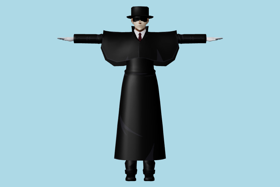 Tokyo Ghoul Re Birth - Ghoul 3d model