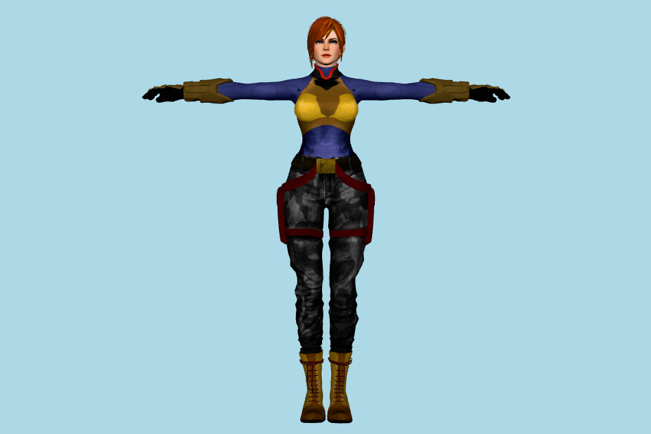 Scarlett 3d model