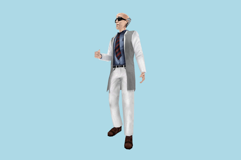 Scientist HL MDL 3d model