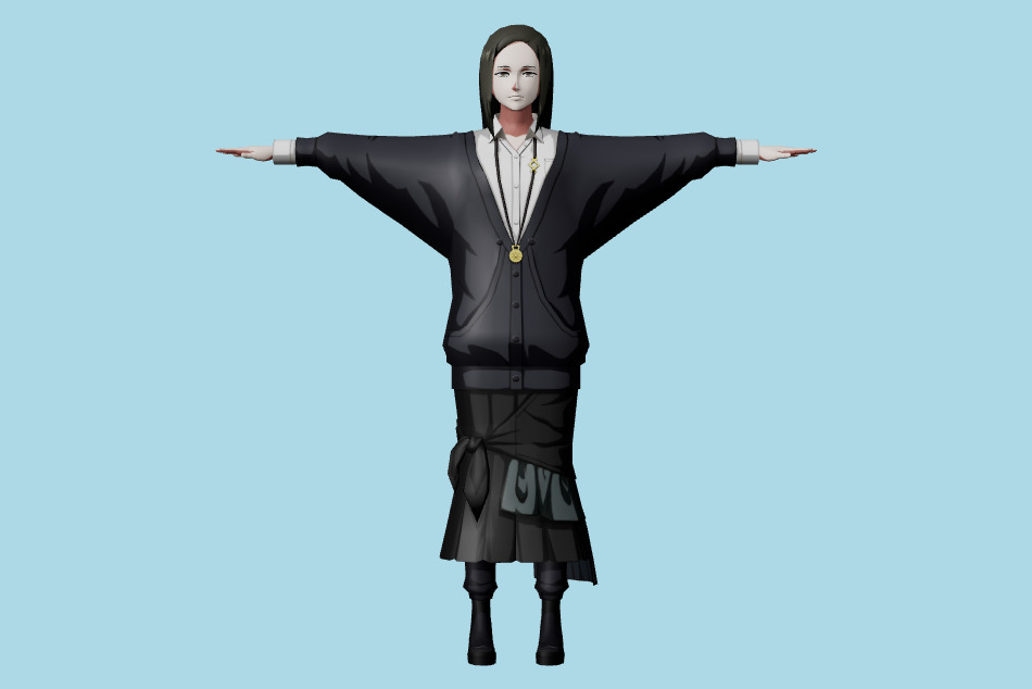 Tokyo Ghoul Re Birth - Kaya Irimi 3d model